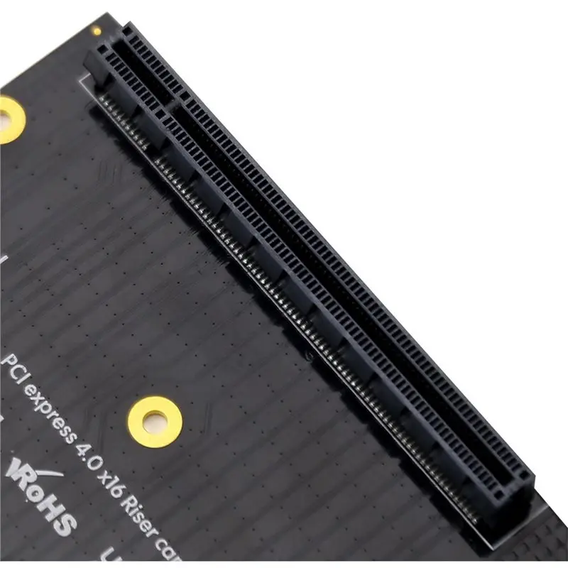 NEW HOT In Stock-Pcie 4.0 X16 Riser Card 90 Degree Adapter For ITX/Small Form Factor Cases- PI4PEL6-3X2B