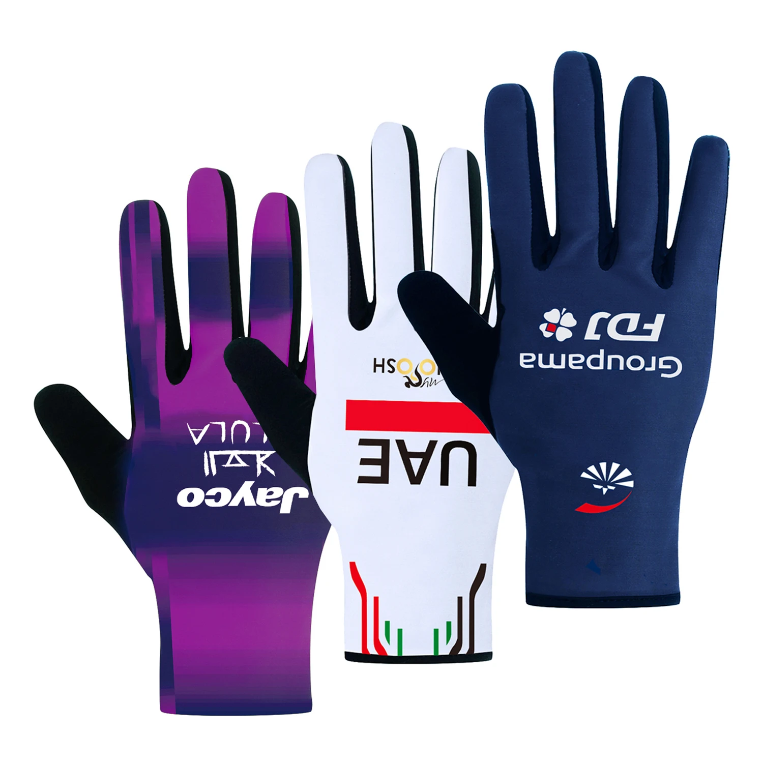 Outono inverno 2025 luvas de ciclismo equipe fdj dedo cheio das mulheres dos homens ropa ineos luvas de bicicleta esportes fitness ginásio equitação luvas de bicicleta