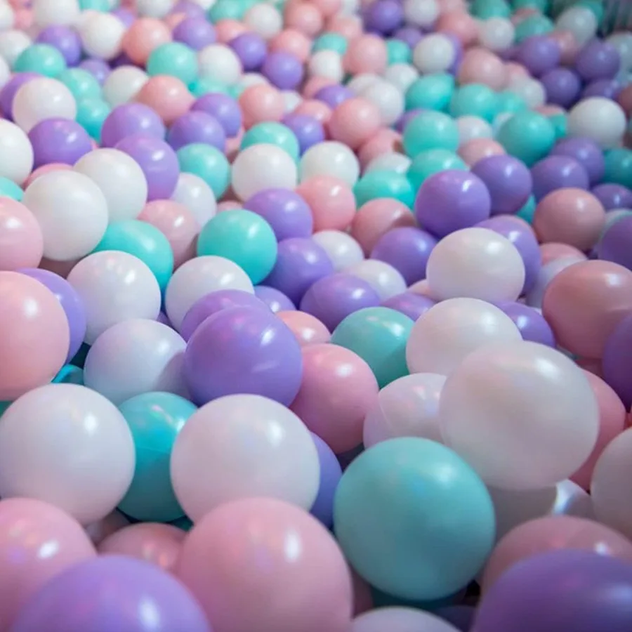Ball Pit Balls 200 bolas de plástico para juego de bolas, parque infantil, bolas de casa de rebote a prueba de aplastamiento, pelota de piscina de plástico para niños pequeños
