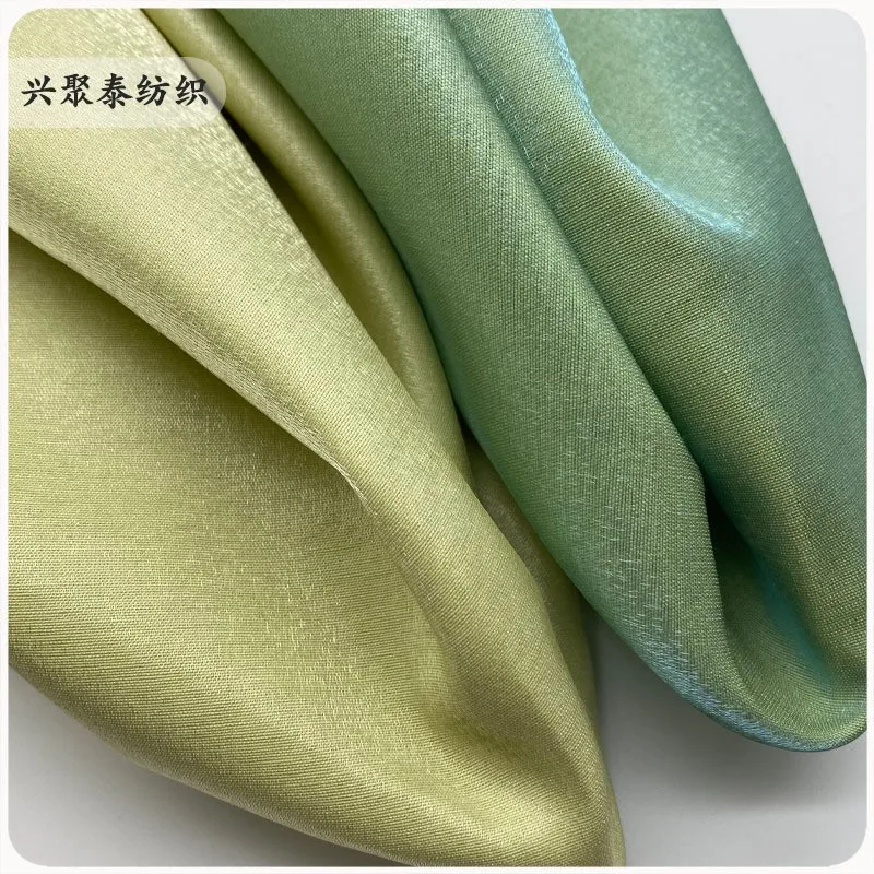 

Thickened brocade cotton silk 180g fashion fabric smooth satin coat and evening dress