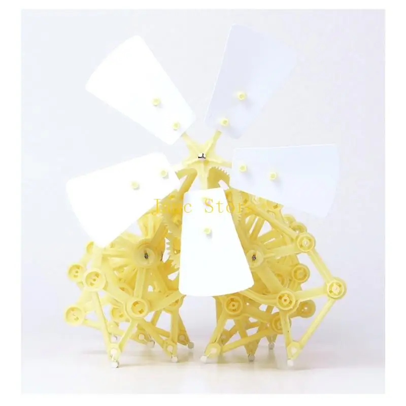 LX0B Imitation Animal Motion Wind Operated Mechanical Strandbeest Toy Kids Favor Gift