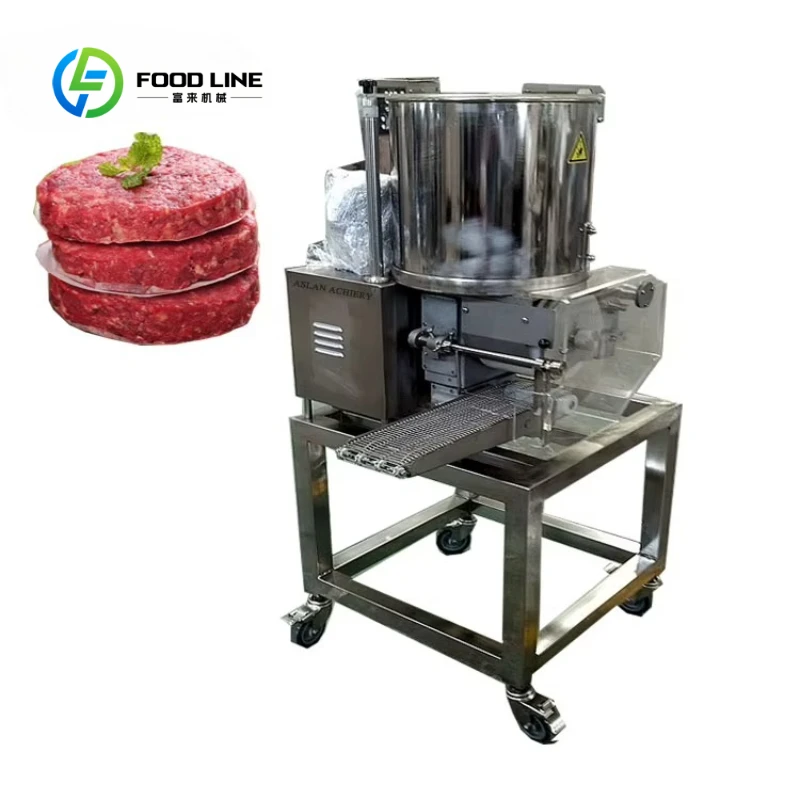 Customized Chicken Burger Patty Machine/Chicken Nuggets Batter Starching Breading Machine Automatic Patty Making Machine