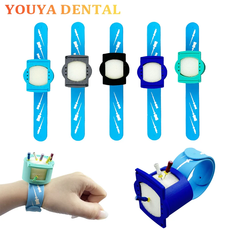 

Чистящая губка в стиле стоматологического запястья, измерительная линейка с кольцом для файлов корневых каналов, измерительный инструмент, расходные материалы для стоматологии