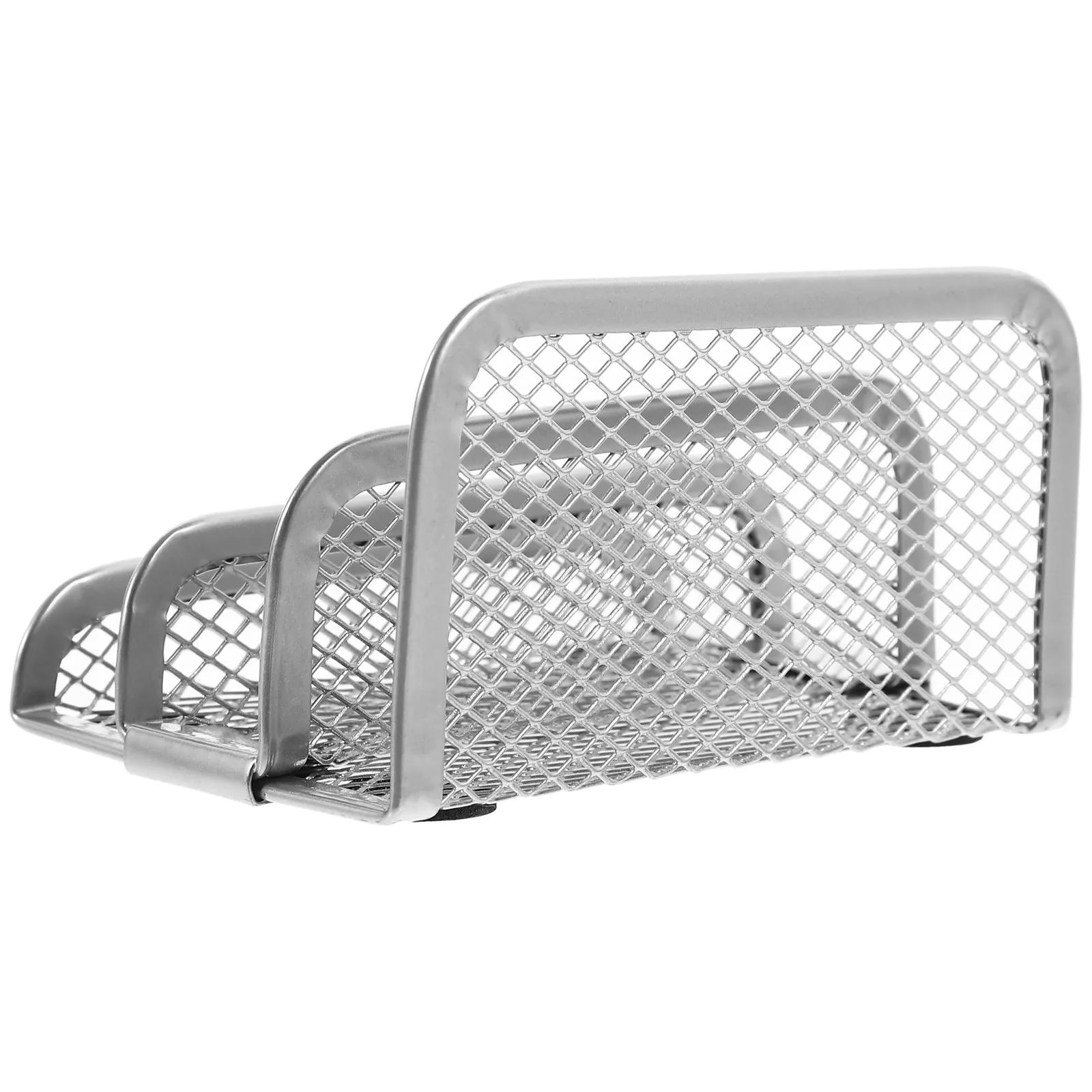 

Sturdy Iron Desktop Magazine Rack Book Holder File Organizer for Living Room Bedroom Dormitory Office Supplies Tabletop Storage