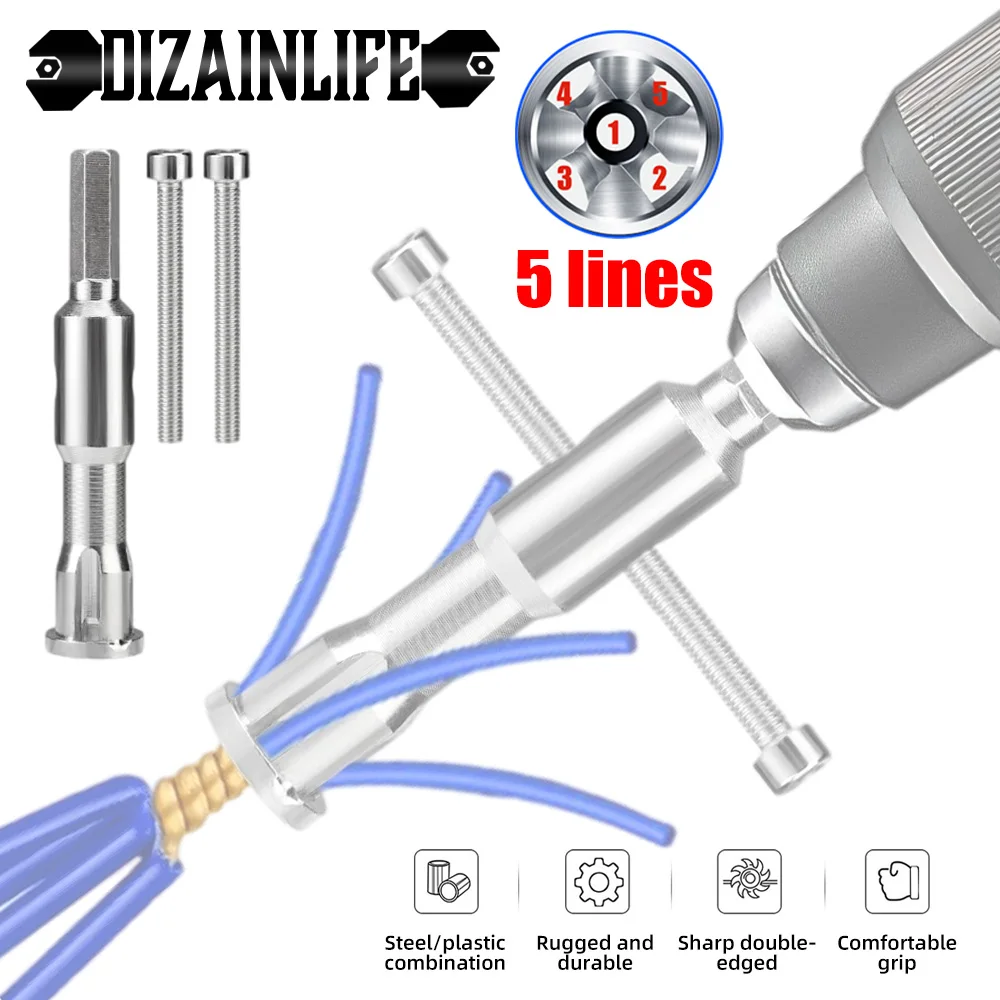 

Wire Stripping Twisting Tool Wire Twister for Drill Stripping Twisting Tool Automatic Wire Stripper Fast Twisting Tools