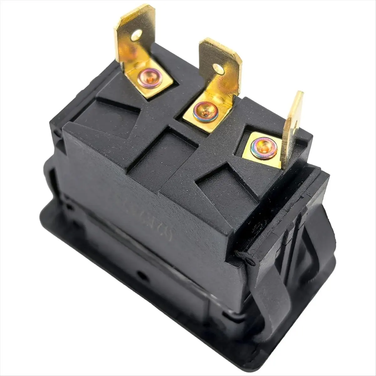 2 Pack HY60C 3-Pin Rocker Switch Heavy-Duty Switch for Motors Industrial Equipment Ship Type Mechanical Equipment Switch