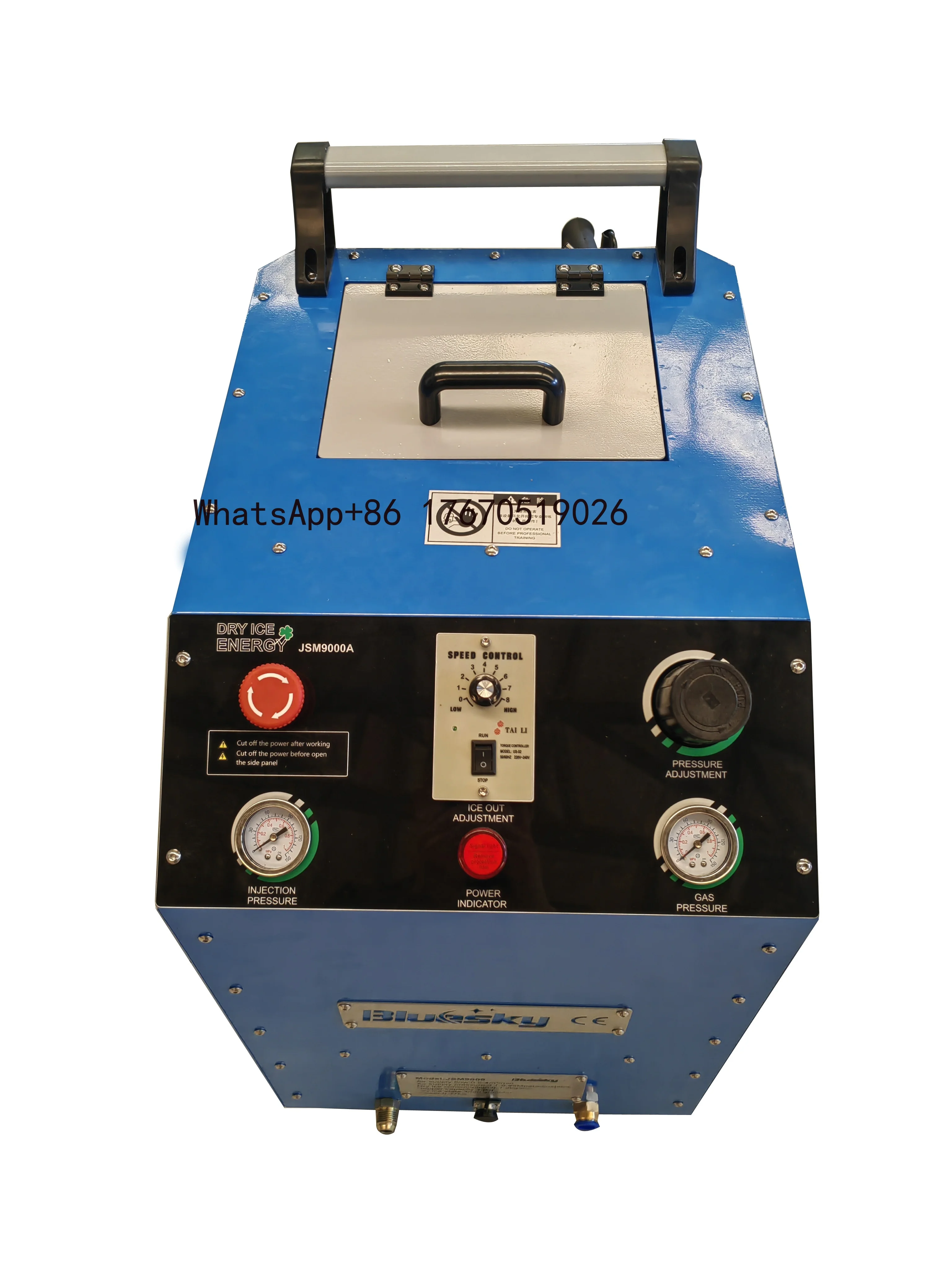 Easy Operation Dry Ice CO2 Blasting Car Washing Cleaner Machines From China Supplier