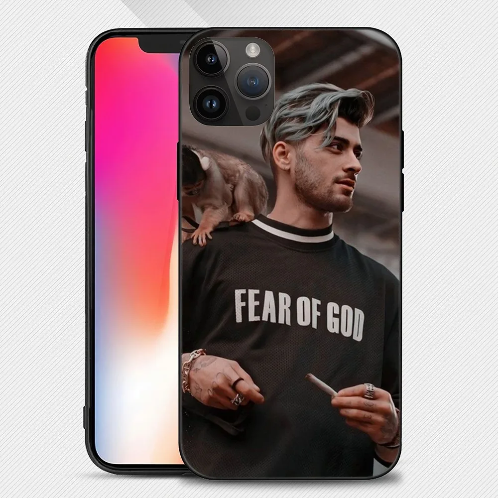 Singer Z-Zayn malik Phone Case iphone15 14 13 12 11 Pro Max Mini X 7 8 Soft Case