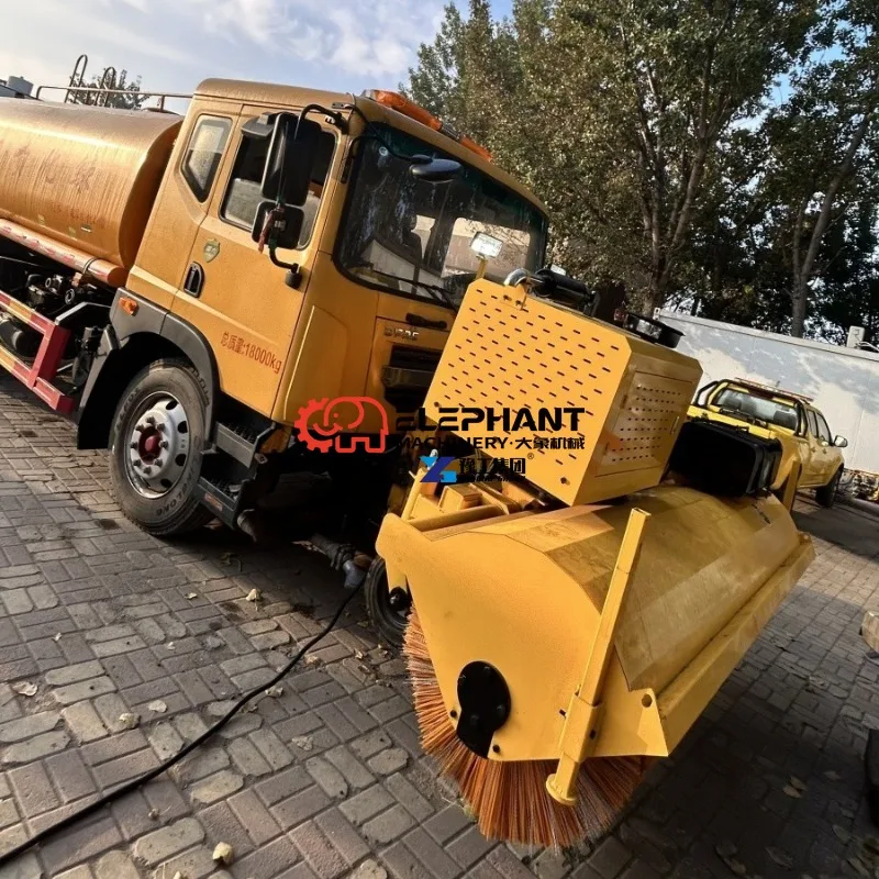 Powerful Winter Car Roller Snow Remover Industrial Snow Removal Tool for Road Surface Snow Cleaning and Clearing Work