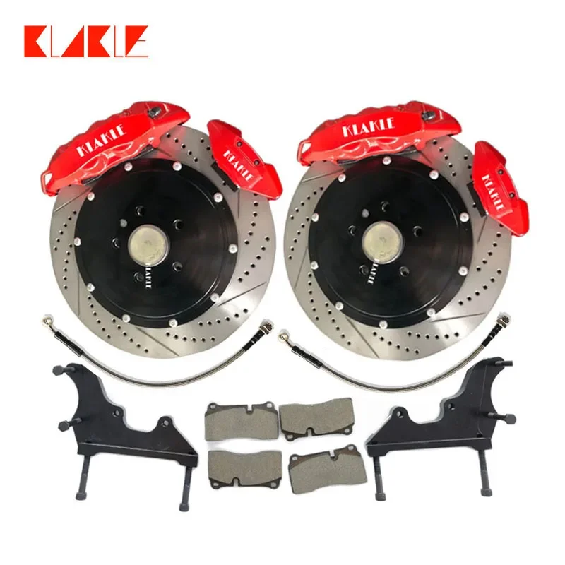 Tesla Electric Machinery GT4 Brake Caliper 355*28MM Brake Disc Kit Rear Dual Caliper Wheel R19 For Audi A3