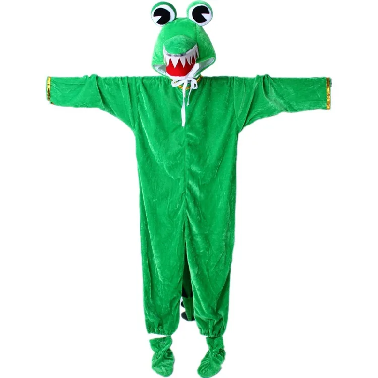 Costume de dinosaure animal mignon pour enfants, fête de l'école maternelle, jeu d'étudiant, ply play, danse trempée pour adultes, noir, 303