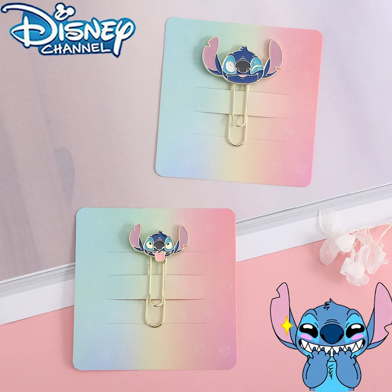 Cartoon Stitch Paper Clip Disney Cute Paper Clip Cartoon Bill Clip Bookmark School Supplies Cute Office Supplies