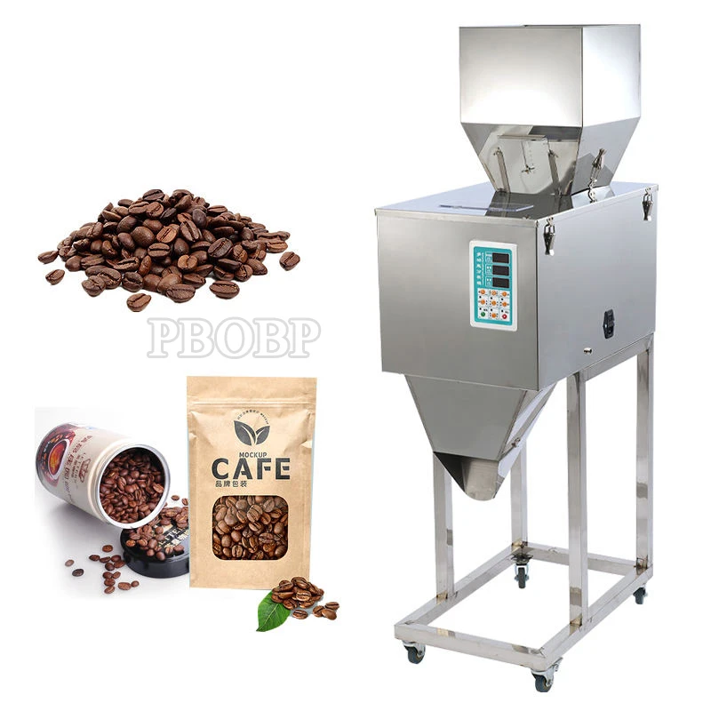 PBOBP Stainless Steel Bag Bean Seed Dispenser Counting Coffee Powder Packing Filler Particle/Weighing and Filling Machine