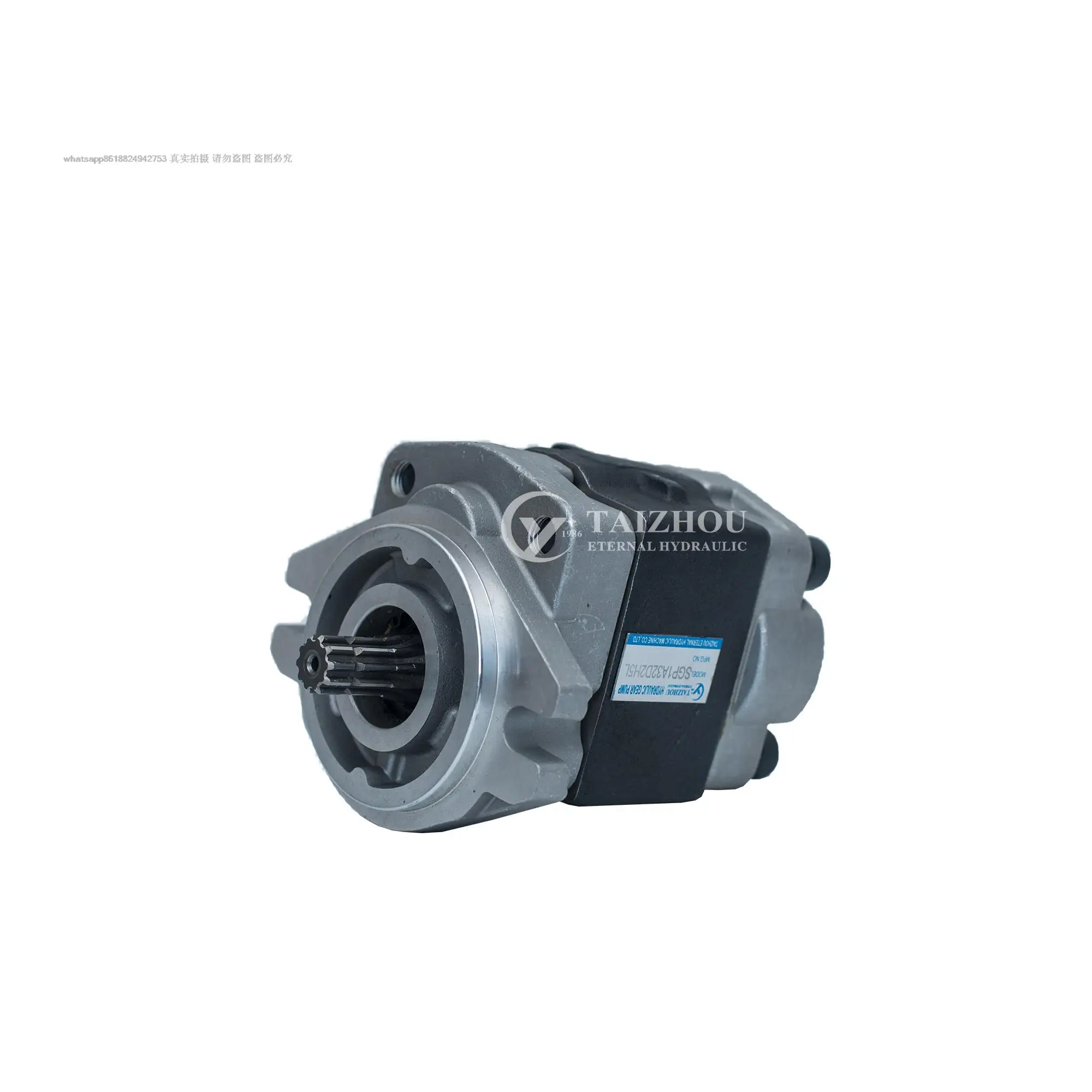 Manufacturer Supplier Small Hydraulic Steering Pump For Forklift Oil  Sgp1  Hydraulic Double Gear Pump