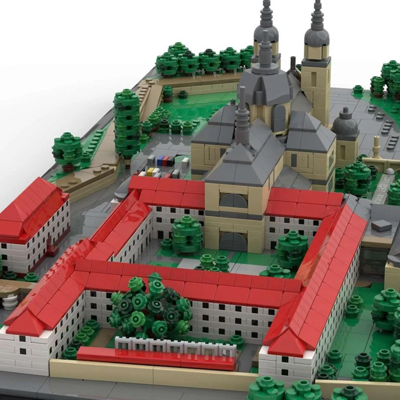 3561 PCS MOC Famous Architecture Series Cathedral Expansion Model DIY Customize Puzzle Technology Creative Assembly Kid Toy Gift