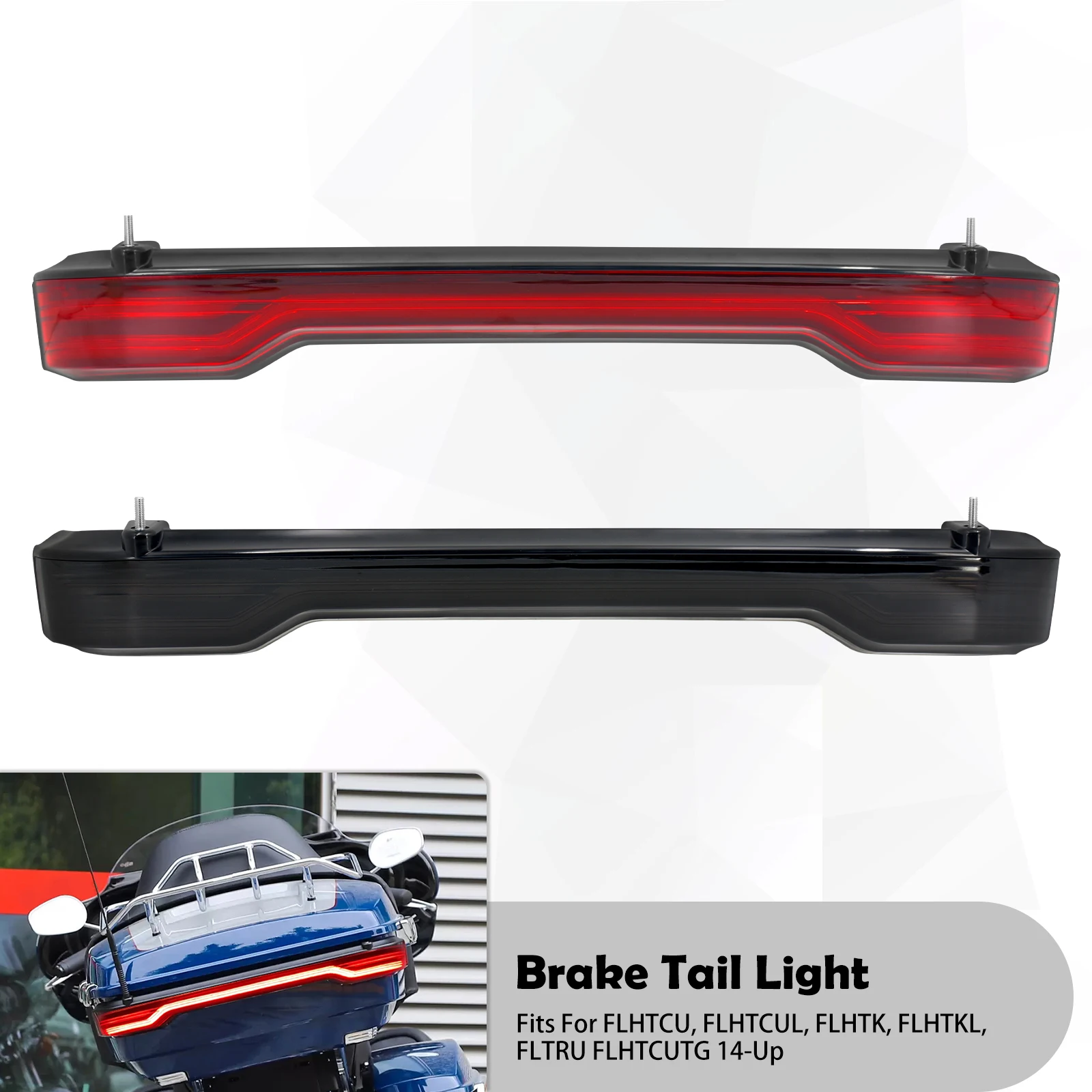 Motorcycle Tour Luggage Tail Lamp Turn Signal Brake LED Lights For Harley Touring Limited Road Glide Ultra FLHTK FLTRU 14 -2025