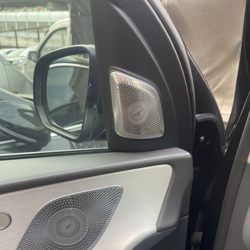 For Mercedes-Benz W167 GLE X167 GLS C167 GLE Coupe  modified A-pillar tweeter decorative cover 2020-2025 view 2
