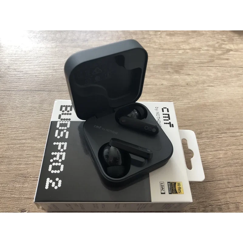 Versión Global CMF by Nothing Buds Pro 2, Auriculares Inalámbricos con Cancelación Activa de Ruido Híbrida de 50 dB, IP55, BT5.3, CMF Buds Pro 2