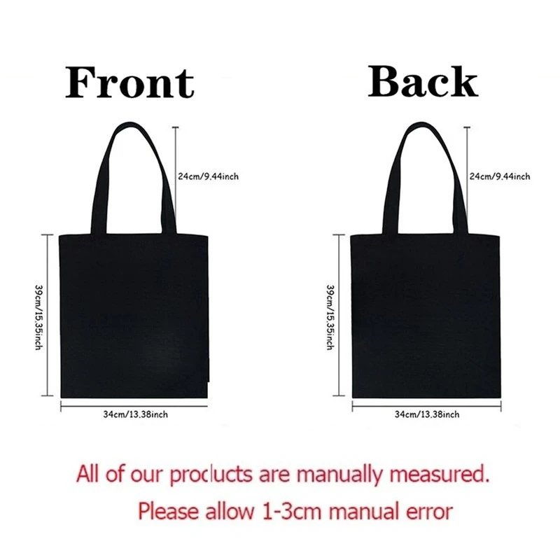 Custom Picture Tote Bag Shopping Your Images Personalized Design Women Fashion Travel Canvas Bags Gift for Friends