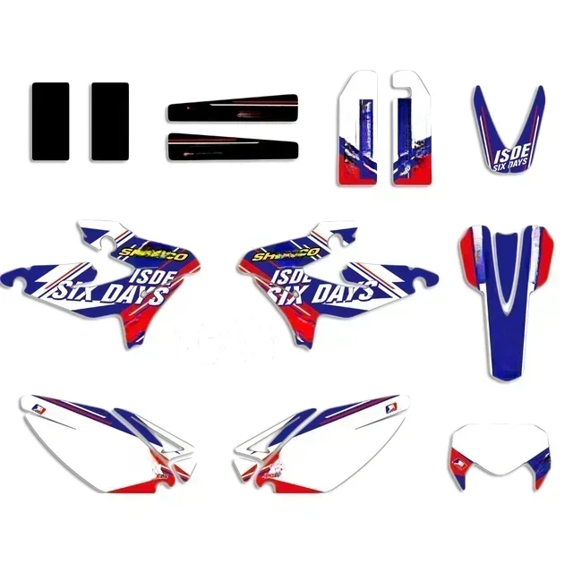 Complete 3M Graphic Decal Sticker Kit DECO Dekor For SHERCO SE 250 300 2009 2010 2011