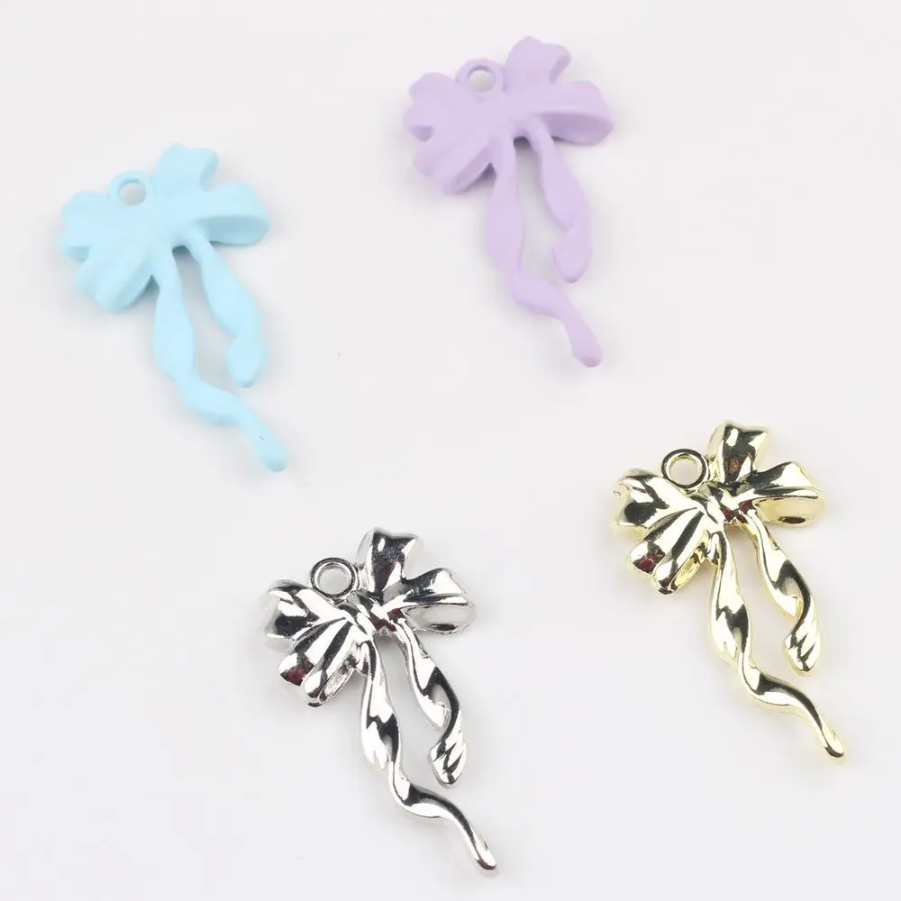 10 قطعة/الوحدة 15*27 مللي متر سبائك الزنك رسمت القوس قلادة سحر عقد دي اي واي سوار أقراط اكسسوارات