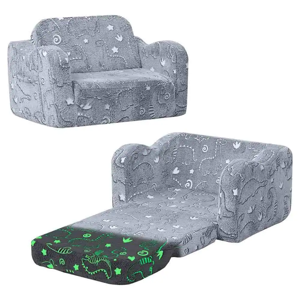 Luminous Sofa Children's Single Small Sofa Reading Area High Rebound Vacuum Packaging
