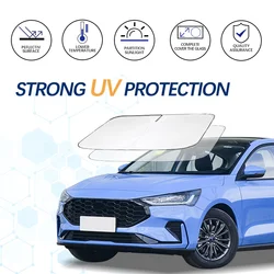Windshield Sun Shade For Ford Focus MK2 MK4 MK3 Sunshade Sun Visor Protector Foldable Blocks UV Rays Keep Your Car Cooler