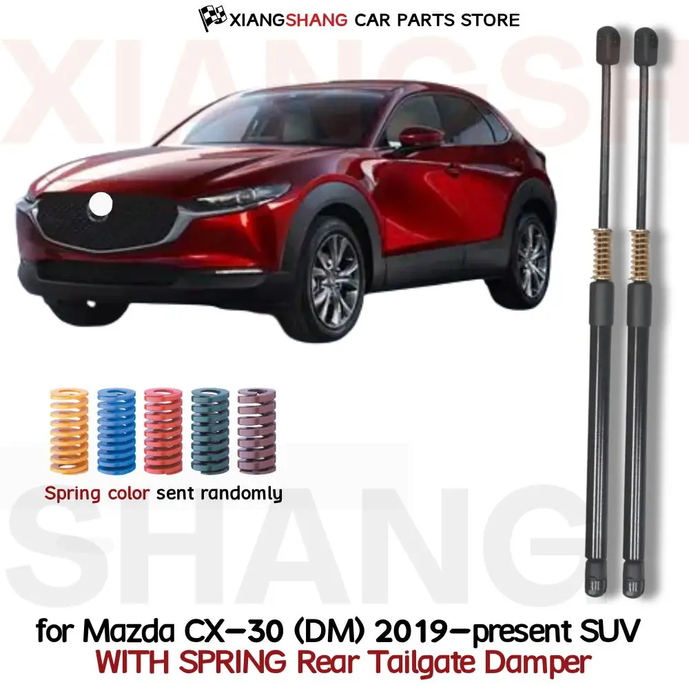 

2pcs Rear Rear Pop out Auto Open With Die Springs Damper for Mazda CX-30 (DM) 2019-present SUV Tailgate Trunk Boot Gas Struts