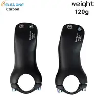 Vástago de bicicleta elitaone de fibra de carbono MTB/vástago de bicicleta de carretera 6/17 grados 70-130mm