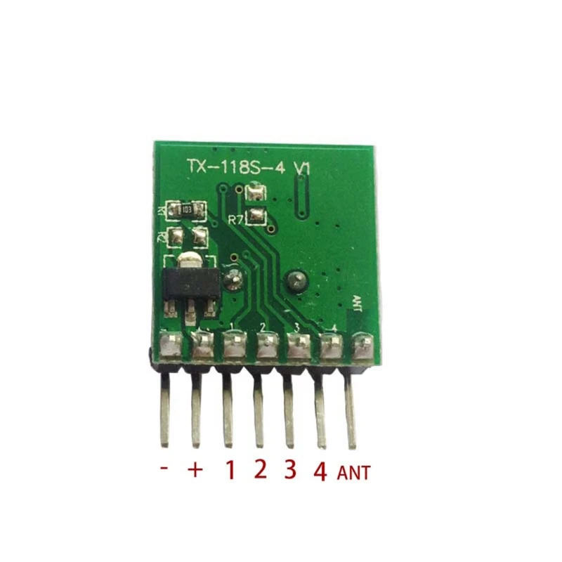 433mhz RF Receiver Learning Code Module 433mhz Wireless 4 Channel Output Diy For Remote Control 1527 Encoding 25UB