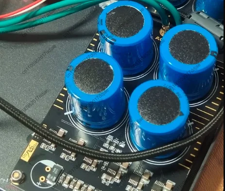 Black gold edition quad lt3045 linear power supply, 2a current, ultra-low ripple, super high psrr, high-performance power supply