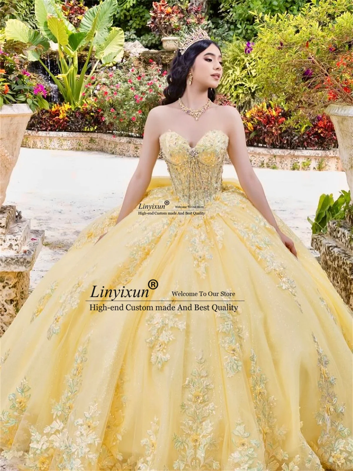 

Бальное платье по индивидуальному заказу, платья Quinceanera с 3D-плитьями и аппликациями, кружевное платье Sweet 16, милое мексиканское платье Vestidos De 15 anos