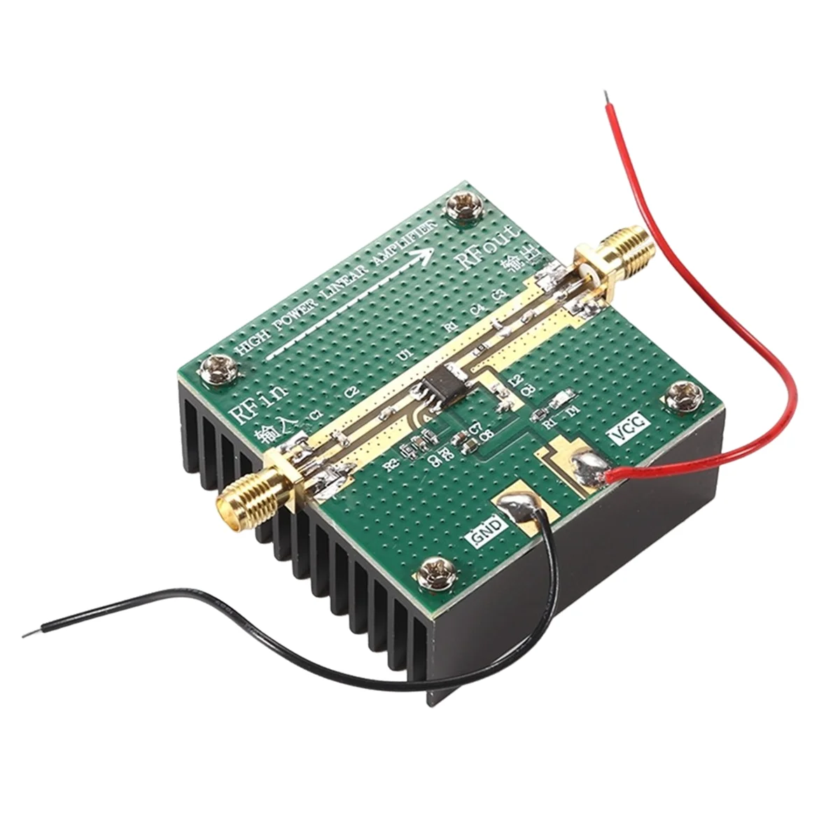 POP-lHF RF широкополосный модуль усилителя мощности RF2126 усилитель 2,4 ГГц 1 Вт WIFI Bluetooth отопительный усилитель с подогревом