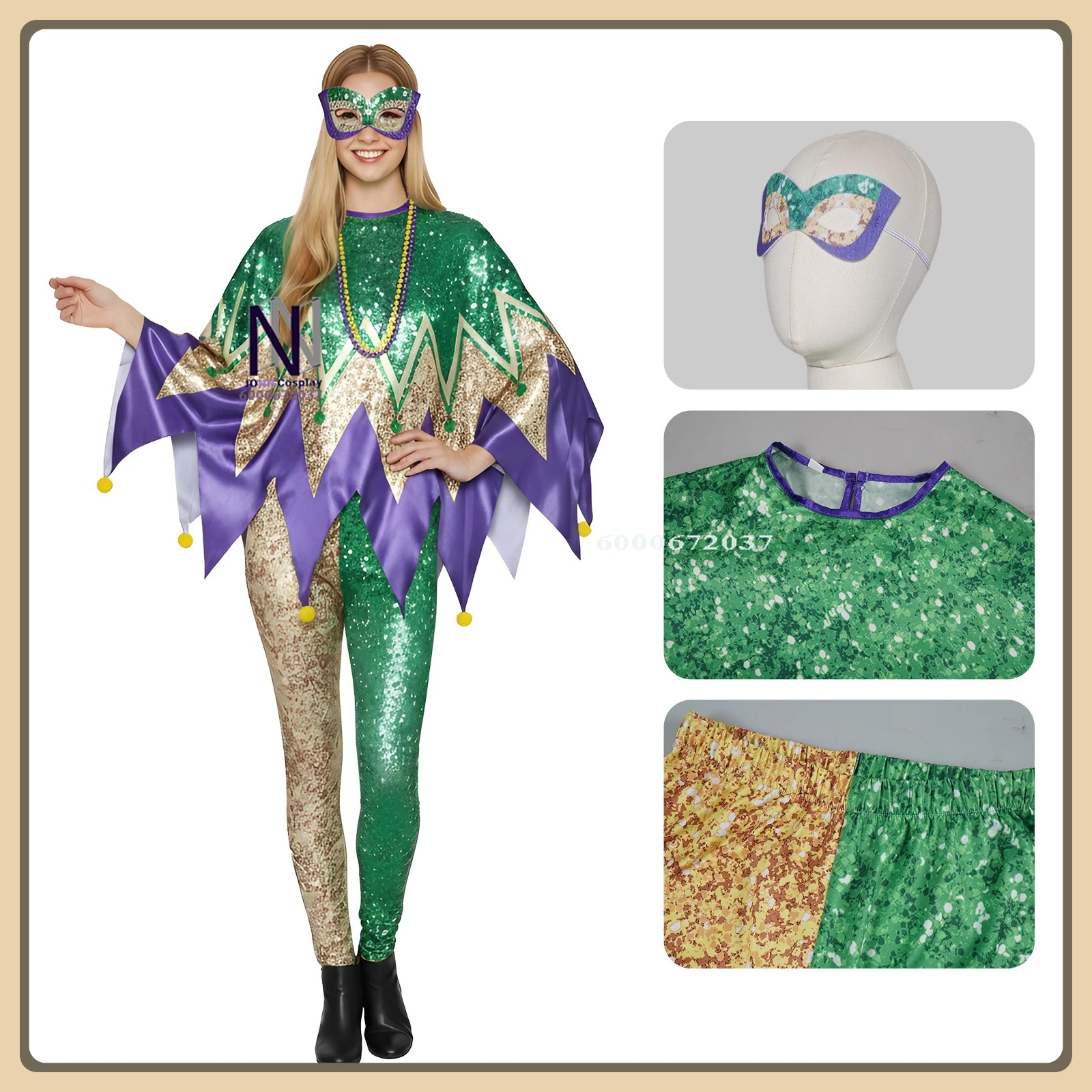 

Popular Halloween Carnival Role Playing Costume Full Set High Quality cosplay costume Anime Outfit Party Stage Costume (Adult)