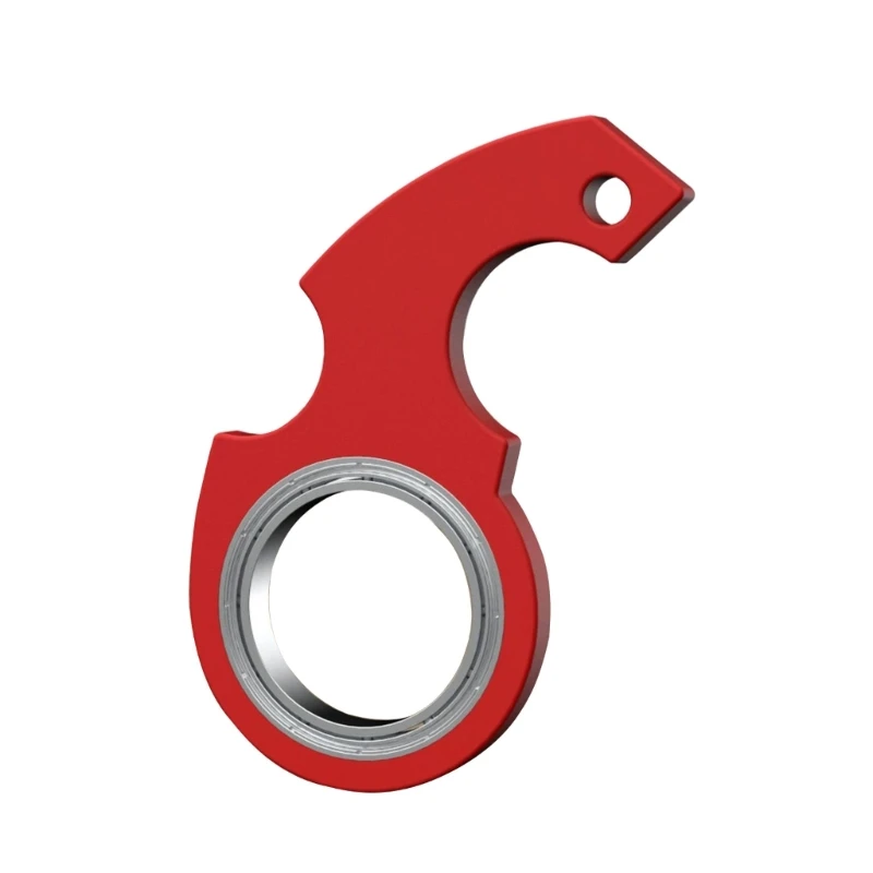 Ring Spinner Toy for Car Flipping Toy Keychain Spinning Spinner