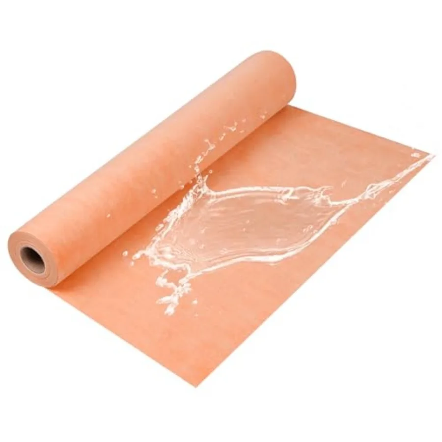 

Professional Waterproof Membrane for Shower, 3.77ft x 29ft 108sq ft Underlayment Shower Membrane 20mils Thickness Waterproofing
