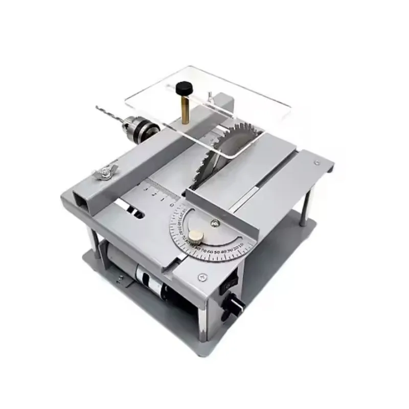 

Precision Mini Table Saw Wood Cutter for Home Workshop DIY Carpentry and Hobby Craft Wood Cutting Tool