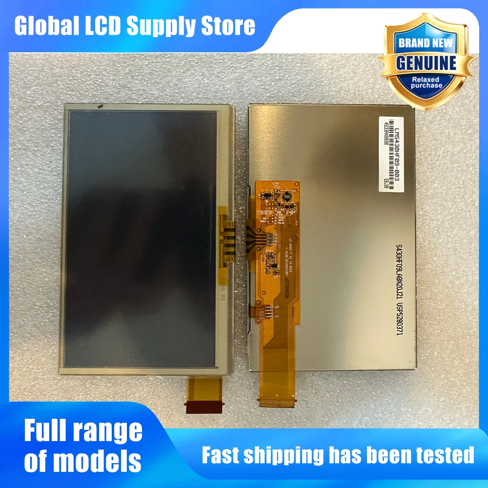LMS430HF09-003 4.3 Inch Original LCD Display Screen Panel for New and Fast Shipping 100% Tested