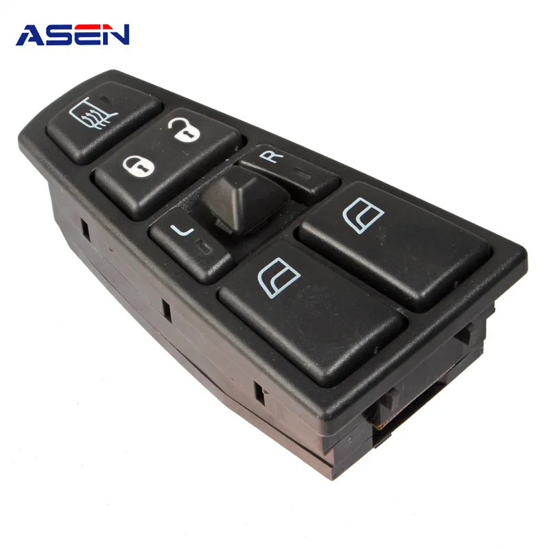 New Front Left Driver Side For 2005-2016 Volvo VNL Truck FH12 Power Window Control Switch with Manual Locks 20752917