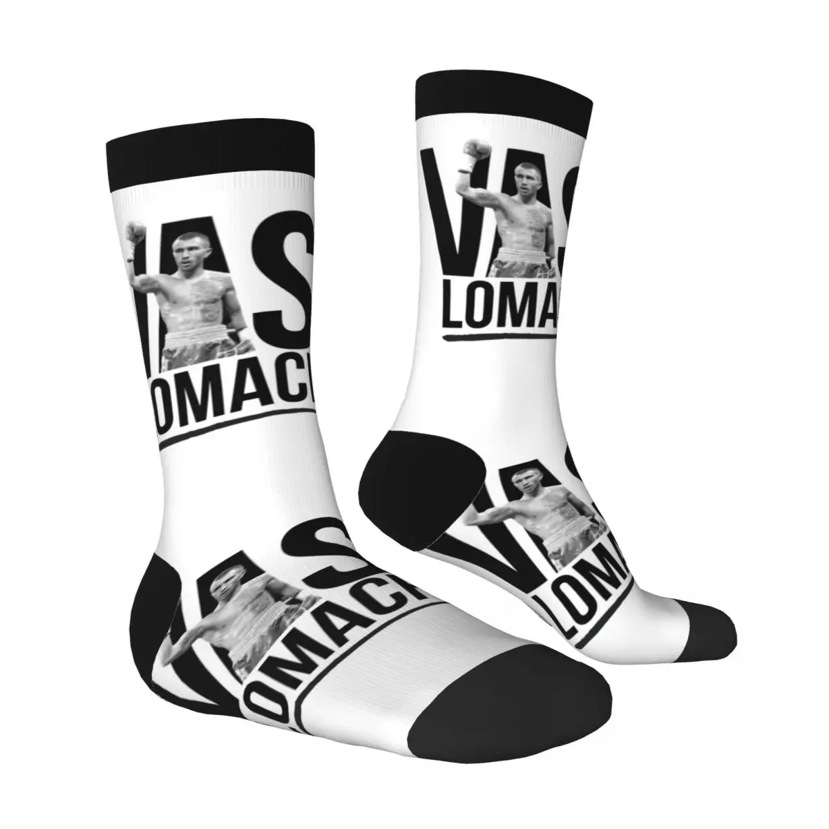 Ukraine Vasyls And Lomachenkos Pugilism Stocking Graphic Vintage BEST TO BUY Contrast color Field pack Novelty Elastic Socks