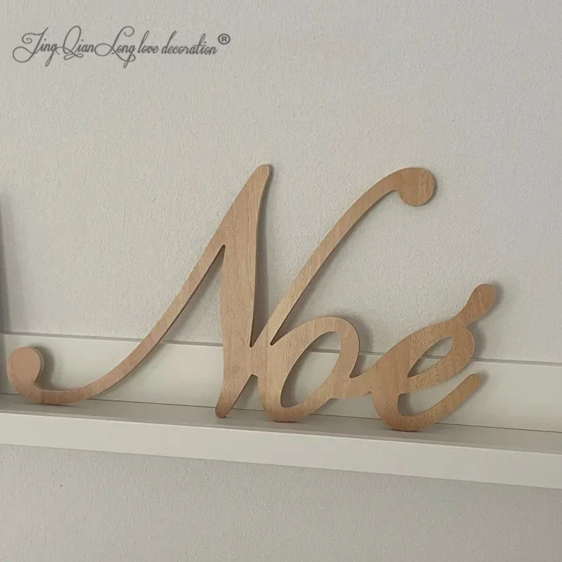 Custom Wooden Name Sign Name for Baby Room  Name Wall Décor Personalised Name Sign