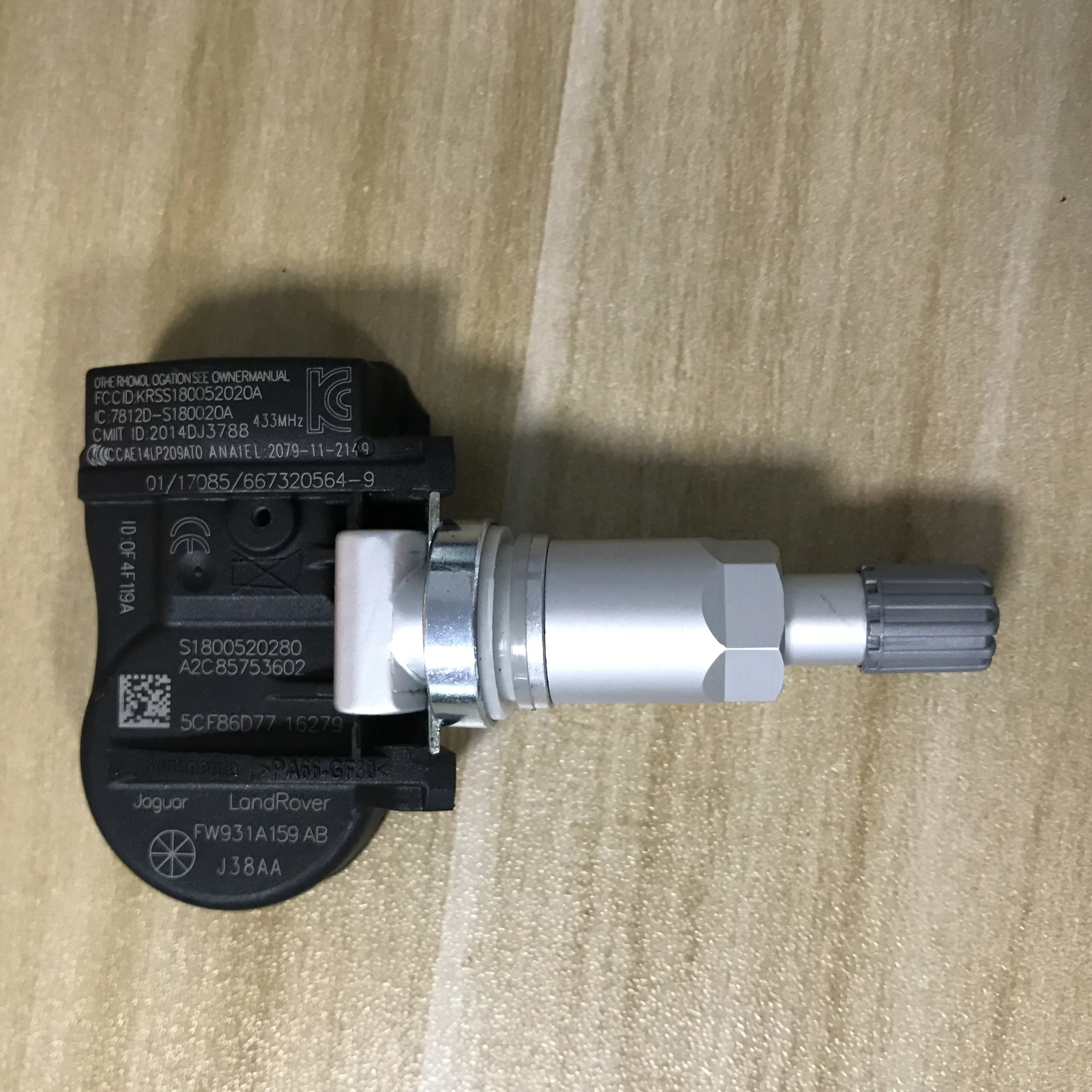 

Датчик контроля давления в шинах Q AutoTyre FW93-1A159-AB FW931A159AB для системы контроля давления в шинах Land Rover, датчик TMPS