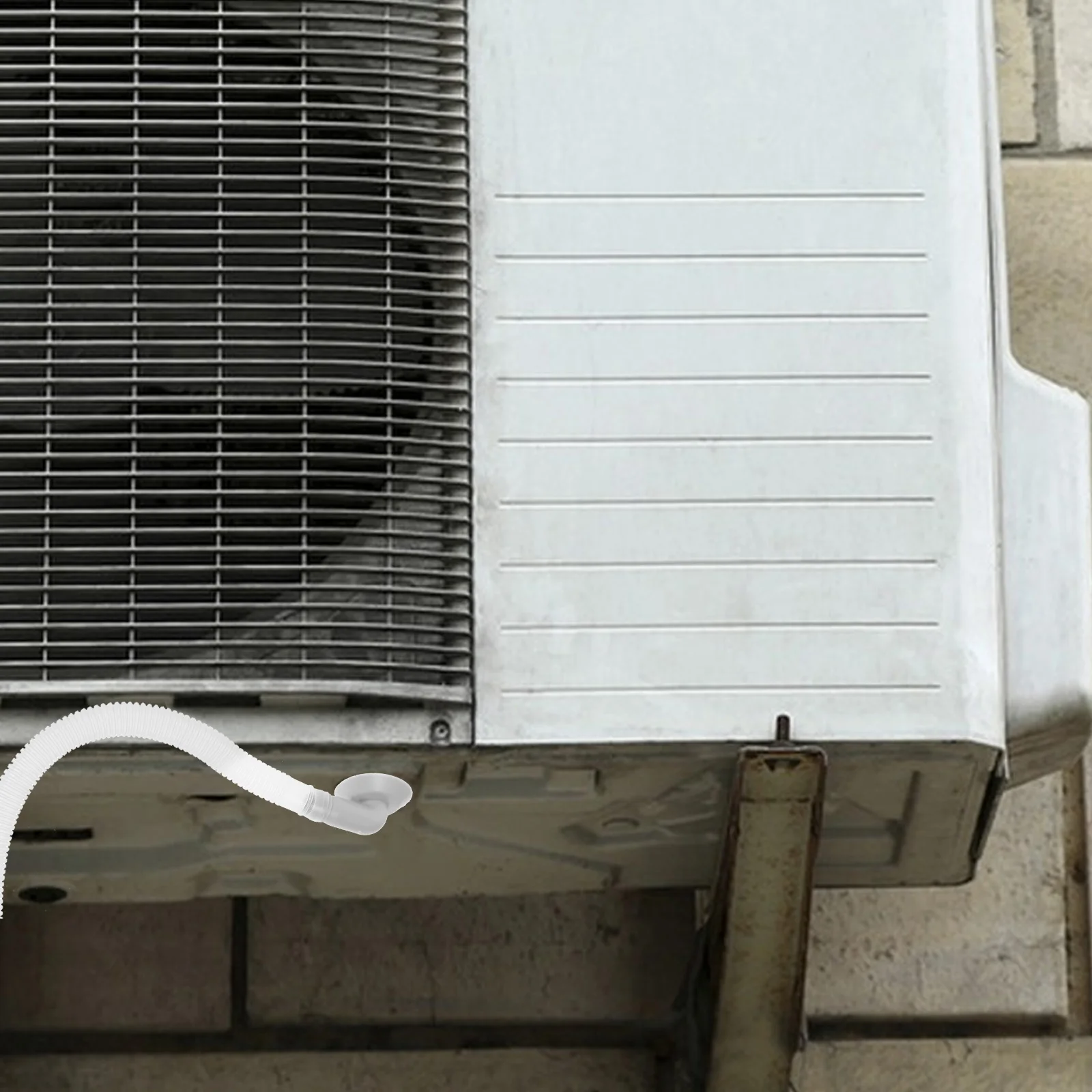 

1 set Air Conditioner Drain Pipe 15mm Elbow Fitting 1M Hose Durable Plastic Leak Proof Connector For AC Unit Drainage