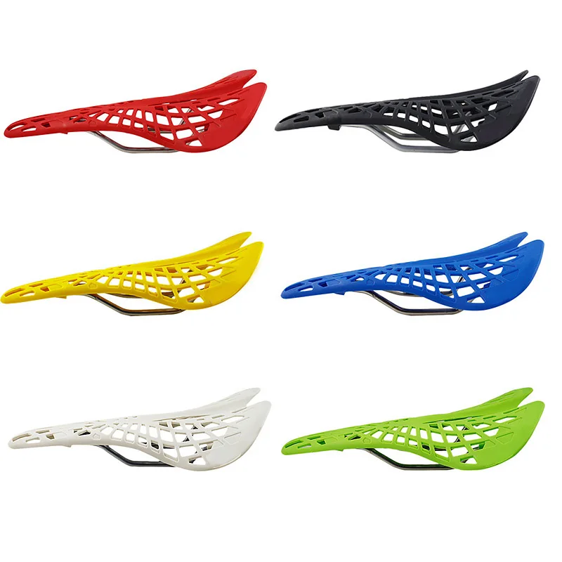 Spider Cushion Plastic Stainless Steel Quality Brand Bicycle Hollow Seat Saddle