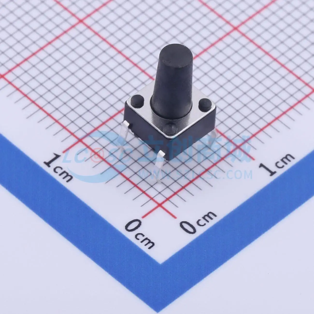 619pcs KH-6X6X10H-TJ -4P 6x6mm SPST 2.6N Tactile Push Button Switch