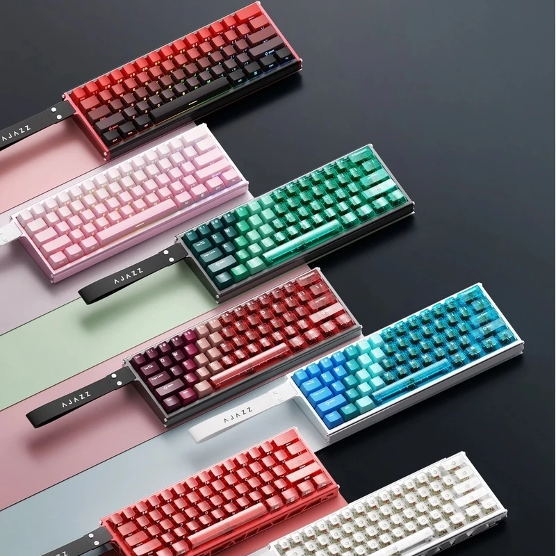 

Black Knight ALUX60 all aluminum magnetic axis mechanical keyboard CNC customized hot swappable wired gaming esports computer