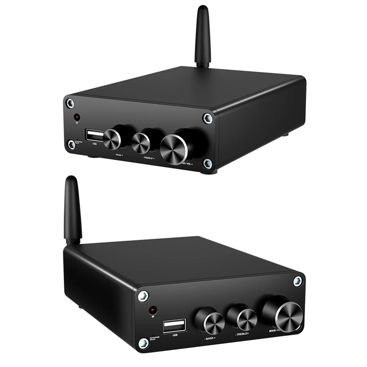 POP-lTPA3116 Bluetooth 5.3 Digitaler Leistungsverstärker HiFi Stereo Leistungsverstärker Audioverstärker USB-Decoder