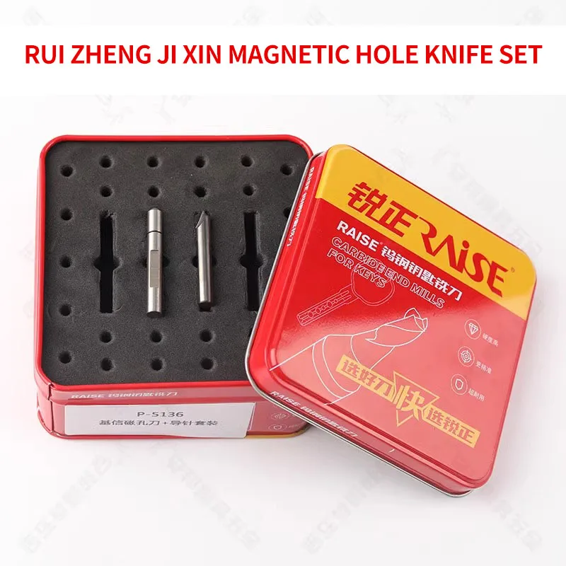 for Rui Zheng Ji Xin magnetic hole cutter sets Ji Xin K26 magnetic hole forming cutter for vertical milling machine