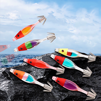 NINJA PRO 5cm Squid Bait Jig Egi Lure UV Reflection Glow Lure Squid Hook Fishing Accessories