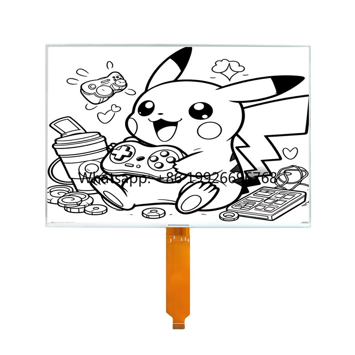 High resolution eink display 13.3inch 13.3'' 1600x1200 e Ink Screen Resolution E-ink Display E-ink screen